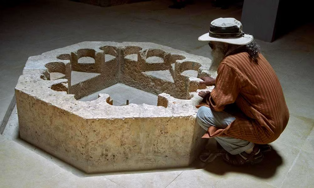 guru pooja stone baalbek lebanon hatha yoga adiyogi saptarishis