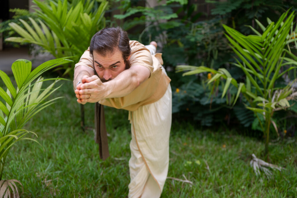 angamardana veerabhadrasana